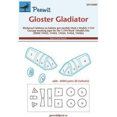 Gloster Gladiator - pro modely Mark I