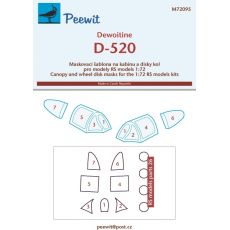 Dewoitine D-520 - pro modely RS models