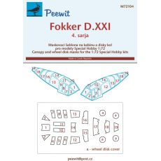 Fokker D.XXI 4. sarja - pro modely Special Hobby