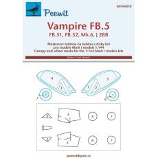 Vampire FB.5 - pro modely Mark I models
