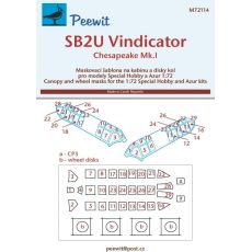 SB2U Vindicator pro modely Special Hobby a Azur