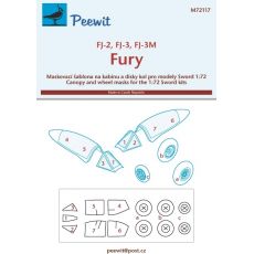 VF-2, FJ-3, FJ-3M Fury pro modely Sword