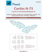 Curtiss P-36/H-75 Hawk/Mohawk III - pro modely Mark I models