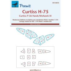 Curtiss P-36/H-75 Hawk/Mohawk III - pro modely Mark I models