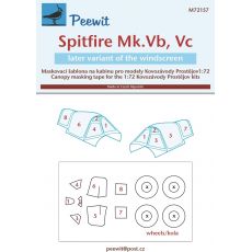 Spitfire Mk.Vb (late), Mk.Vc (pro modely Kovozávody Prostějov)