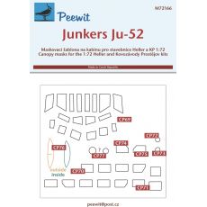 Junkers Ju-52 (pro modely Kovozávody Prostějov a Heller)