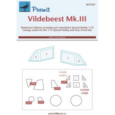 Vildebeest Mk.III (pro modely Special Hobby a Azur Frrom)