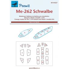 Me-262 Schwalbe A / B (pro stavebnici Eduard a Mark I models)