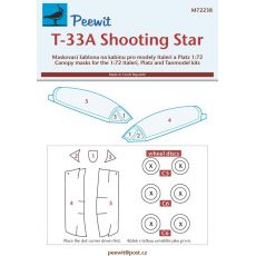 T-33A Shooting Star (pro stavebnice Italeri, Platz a Tanmodel)