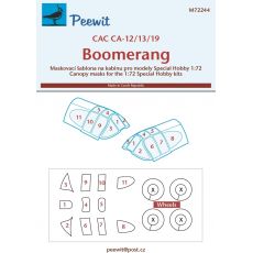 CAC CA-19 Boomerang (pro stavebnice Special Hobby)