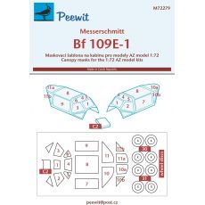 Messerschmitt Bf 109E-1 (pro stavebnice AZ model)