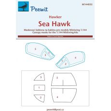 Hawker Sea Hawk (pro stavebnici Miniwing)