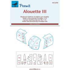 Alouette III (pro stavebnice Heller a Kovozávody Prostějov)