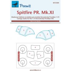 Spitfire PR.Mk.XI (pro stavebnice Kovozávody Prostějov)