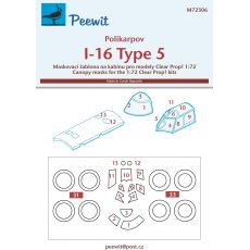 Polikarpov I-16 Type 5 - (Clear Prop !)