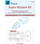 Super Mystere B2 - jednostranné (vnější plochy) - Azur Frrom a Special Hobby