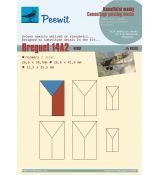 Breguet 14 A2 - československé znaky (pro stavebnici Fly 48039)