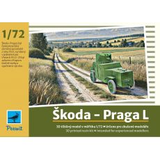 Škoda-Praga L - 3D tištěný model