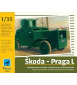 Škoda-Praga L - 3D tištěný model 1/35