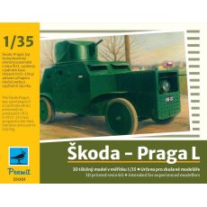 Škoda-Praga L - 3D tištěný model 1/35