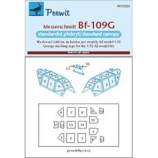 Messerschmitt Bf-109G - standardní překryt