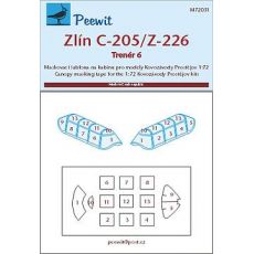 Zlín C-205/Z-226 Trenér 6 - pro modely Kovozávody Prostějov