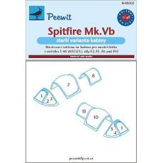 Spitfire Mk.Vb (starší varianta kabiny) - pro modely Airfix