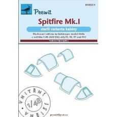 Spitfire Mk.I (starší varianta kabiny) - pro modely Airfix