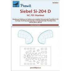 Siebel Si-204 / NC.701 Martinet - pro modely Kovozávody Prostějov 2015