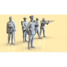 5 amerických vojáků 1918